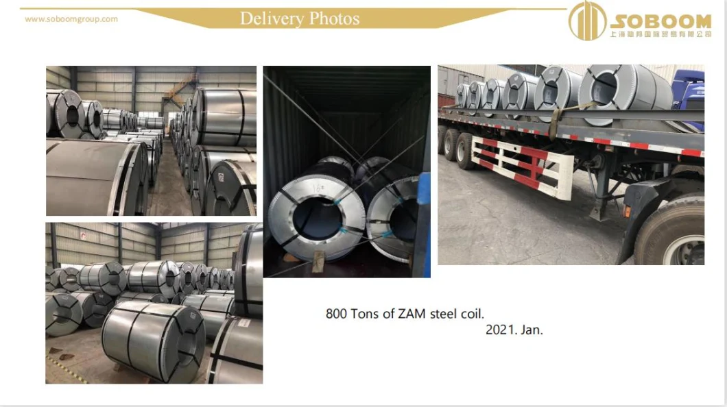 Super Corrosion Resistance Zinc-Aluminum-Zn-Al-Mgsteel Coil S350gd+Zm/Dx51d+Zm/S420gd+Zm