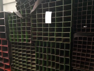 Preço de tubo/tubo de carbono macio soldado preto galvanizado fabricado na China