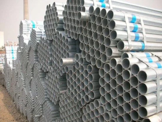 Fornecedor da China Preço de tubo de aço Gi redondo galvanizado por imersão a quente